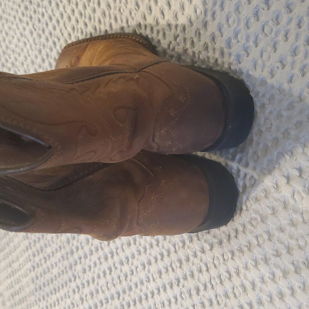 Ariat Honor Western Distressed Brown Western Boots Size 13 (1) - Picture 8 of 10